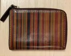 Paul Smith ポールスミス　ストライプ パスケース　コインケース　財布