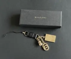 【希少】ブルガリ BVLGARI プレート キーホルダー チャーム レオーニ