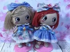 イルメールハッピードールサイズ三つ子コーデワンピースセット 9