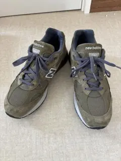 New Balance U992GL、27cm、オリーブ、美中古 - メルカリ