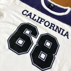 【染み込みプリント】 Stussy California Game shirt