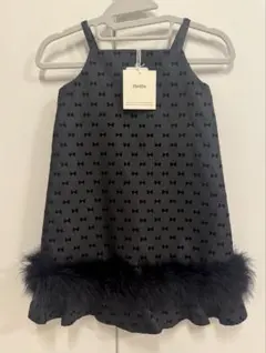 BeBe リボン柄 フォーマルドレス⭐︎女の子110