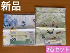新品2点セットポケモン ポーチ デザインタオル