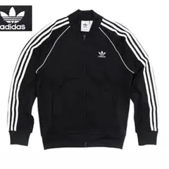 adidas ジャージ　スリーストライプ　トラックトップ　Sのサムネイル
