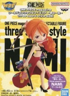 ONE PIECE ナミ 三刀流 フィギュア ワールドコレクタブル セット ワンピース』尾田栄一郎氏描き下ろしの「三刀流ナミ」がスケール