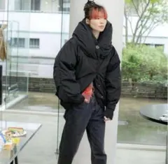 perverze ダウンNylon Puffer Down Jacket