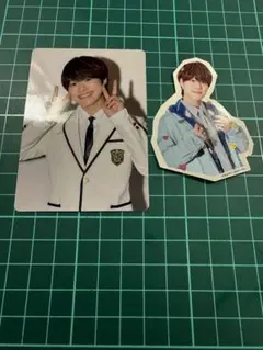 大橋和也　なにわ男子　トレカ　シール　HARD WORK ファミクラストア盤