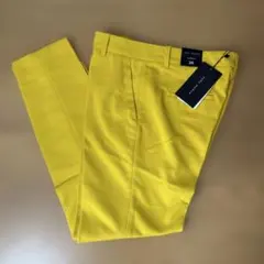 新品未使用ZARA WOMAN 36.チノフィットパンツ.イエローのサムネイル