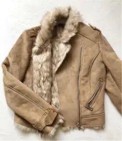 ファー レザージャケット