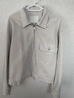 ZARAデニムジャケットホワイト