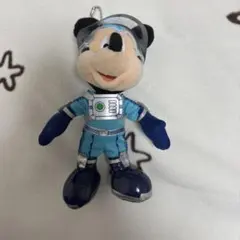 ディズニー ミッキー スペースマウンテン ぬいぐるみキーホルダー