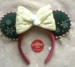 ディズニー カチューシャ クリスマス ミニー