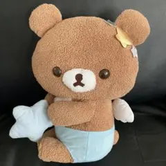 リラックマ　チャイロイコグマ　ふんわり天使　ふわふわぬいぐるみXL　San-X
