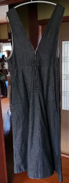 GUデニムジャンパードレス