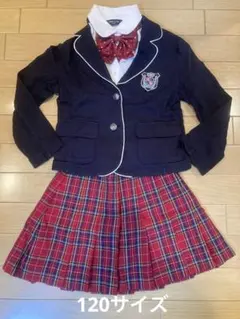 コムサイズム　女児スーツ4点セット　120サイズ