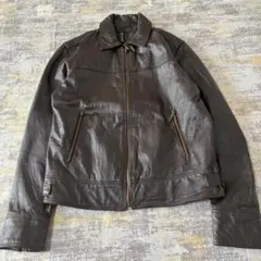 90s【archive】A-2 leather jacket/pig skinのサムネイル