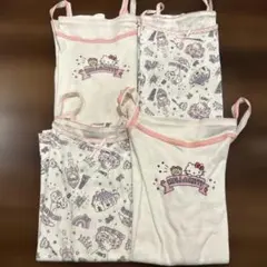 ハローキティ 130 女の子用キャミソール4枚セット
