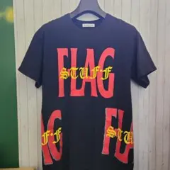 FLAG STUFF フラグスタフ Tシャツ 黒 M
