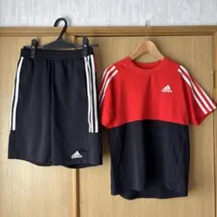 【adidas】Tシャツ　ズボン　上下セット 150サイズ　運動会　アディダス