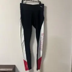 PUMA ロゴ入り　DRYCELL フィットネスパンツ　レディースレギンス