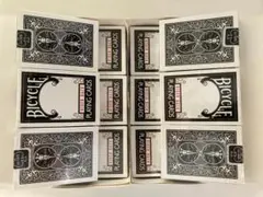 BICYCLE RIDER BACK 黒 24個