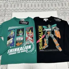 新品／SHINKALION長袖Tシャツ 120㎝2枚セット