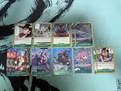 ワンピースカードゲーム 緑ミホークデッキパーツ まとめ売り