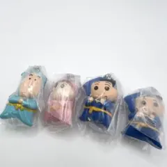 未開封クレヨンしんちゃん ねんどアートマスコットスイング　4体セット