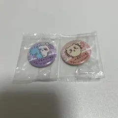 ちいかわ くら寿司 モモンガ シーサー 缶バッジ