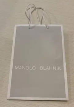 MANOLO BLAHNIK ショップ袋 ショッパーのサムネイル