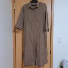 GLOBAL WORK　シャツワンピース