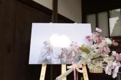 造花　ウェディング　ブーケ　花束　花瓶