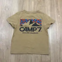 【数回使用】CAMP7 Tシャツ　100cm アウトドアのサムネイル