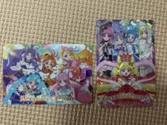 【ホロレア】キミとアイドルプリキュア　キラキラカードグミ　キミプリ　ひろプリ集合