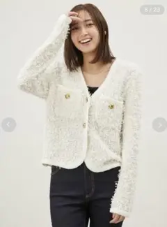 2025年最新】ツイードニットジャケット ミラオーウェンの人気