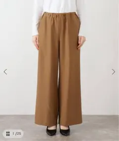 新品・紙タグ付】IENAのサテンリラックスパンツ - メルカリ