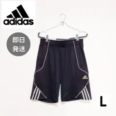 adidas アディダス メンズ L ハーフパンツ ショートパンツ 春夏　黒