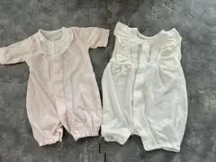 夏用　半袖ロンパース　2着セット