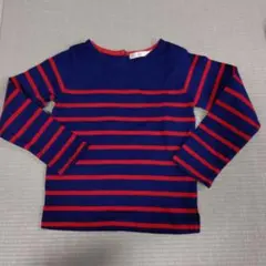 ご確認用です。 長袖カットソー 100cm ネイビーレッド