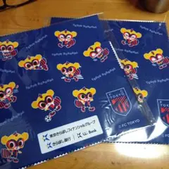 新品未使用！FC東京 東京ドロンパ クリーニングクロス２枚セット