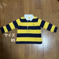 ラルフローレン　長袖　ラガーシャツ　18M 85