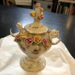 最終値下げ❗️ヴィンテージアンティーク 飾り壺？美品❗️