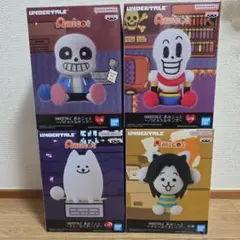 【未開封】プライズフィギュア UNDERTALE あみこっと 4体セット