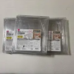 新品　未開封　ダイソー　透明コレクションケース　組み立てタイプ　3個