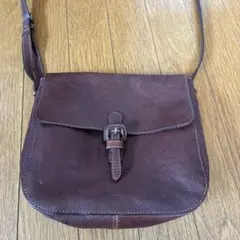 ＊最終値下げ＊ レザー ショルダーバッグ ブラウン