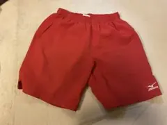 Mizuno レッド ハーフパンツ L