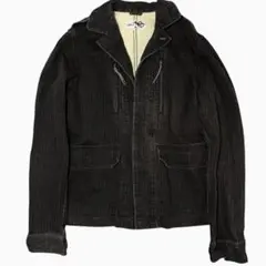 00s archive 平成初期 デニムジャケット ウォッシュ ダメージ y2k