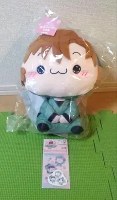 【オマケ付】忍たま乱太郎 フリューくじ　もちぴこ BIGぬいぐるみ 善法寺伊作