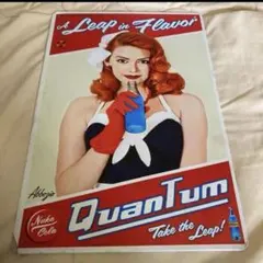 Falloutグッズ　ヌカコーラ ブリキ製看板 アンティーク　バージョン7