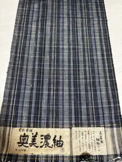 r*o様 新品未使用 正絹 伝統工芸士 木村竜之花織 紬着物 水色 - メルカリ